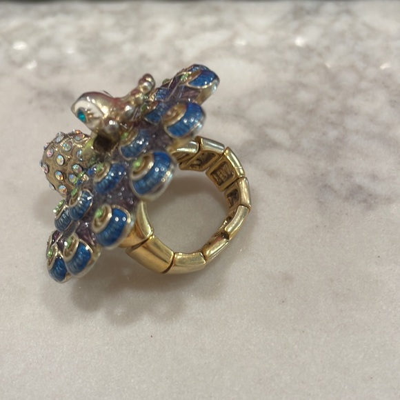 Betsey Johnson peacock ring - Picture 3 of 5